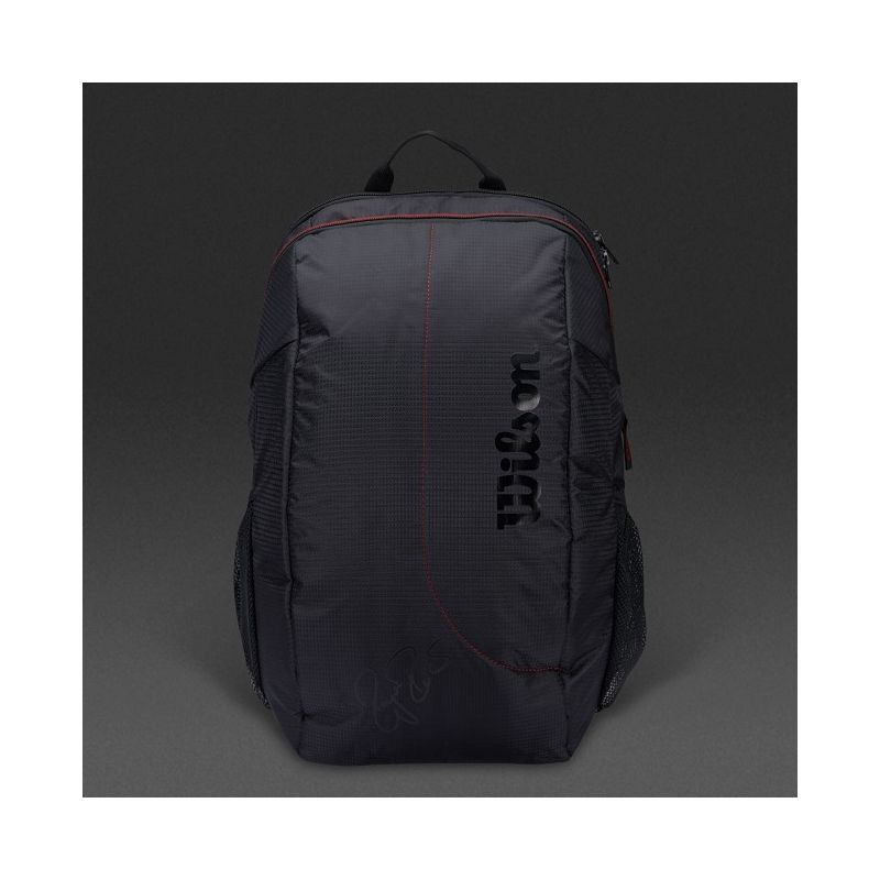 Теннисный рюкзак Wilson Federer Team Black обложка Теннисный рюкзак Wilson Federer Team Black