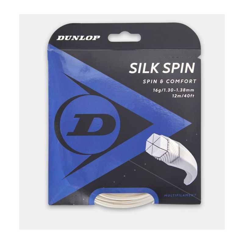 Теннисная струна Dunlop Silk Spin обложка Теннисная струна Dunlop Silk Spin