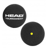 Мячи для сквоша Head Tournament одна желтая точка