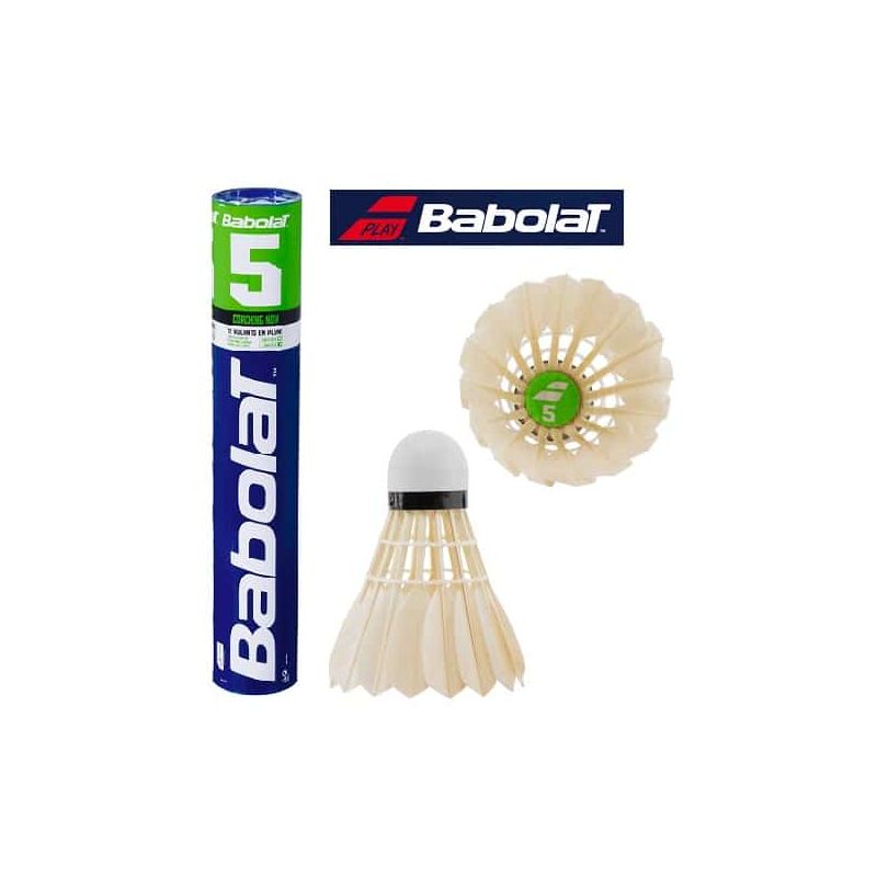 Перьевой волан Babolat №5 обложка Перьевой волан Babolat №5