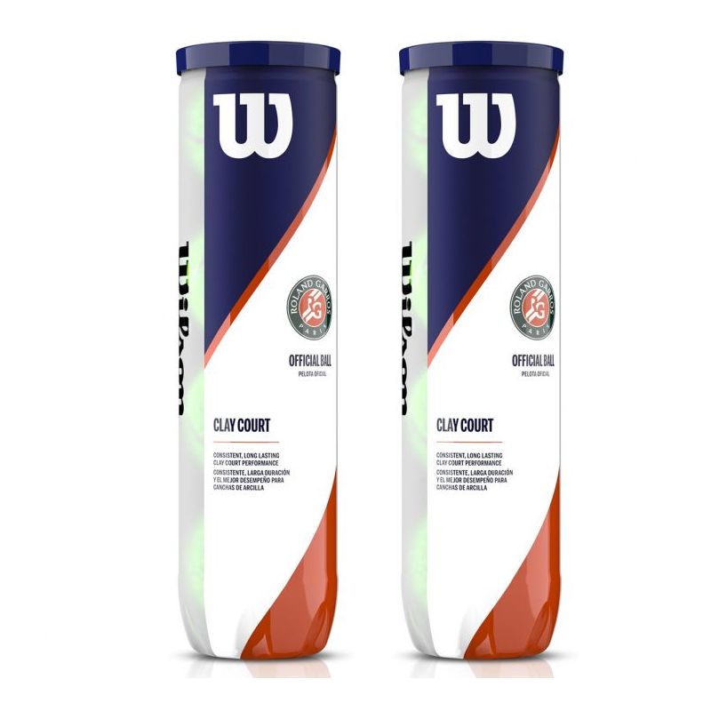 Теннисные мячи Wilson Roland Garros Clay - 4м обложка Теннисные мячи Wilson Roland Garros Clay - 4м