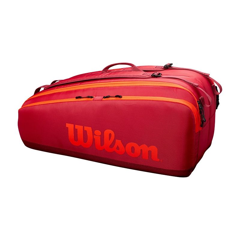 Теннисная сумка Wilson Tour 12 - Maroon обложка Теннисная сумка Wilson Tour 12 - Maroon