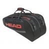 Сумка теннисная Head Base Bag M, Black-Orange