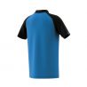 Поло теннисное детское Adidas Spring Club, Blue-Black