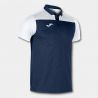 Детская теннисная футболка-поло Joma Hobby II, Navy Blue