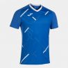 Детская теннисная футболка Joma Tiger III, Royal Blue-White