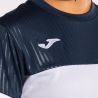 Детская теннисная футболка Joma Montreal, White-Navy