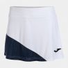 Детская теннисная юбка Joma Montreal, White-Navy