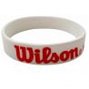 Силиконовый браслет Wilson White