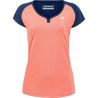 Футболка для девочек Babolat Play Cap Sleeve, Fluo Strike