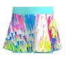 Юбка теннисная для девочки Melbourne Printed Wavy, Aqua