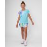 Юбка теннисная для девочки Melbourne Printed Wavy, Aqua