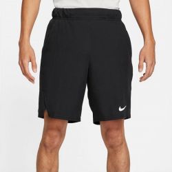 Теннисные мужские шорты Nike Court Dri-Fit Victory 9", Black-White