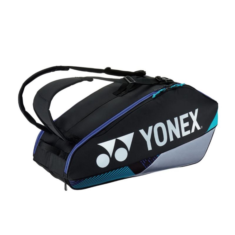 Теннисная сумка Yonex Pro Performance * 6R, Black-Silver обложка Теннисная сумка Yonex Pro Performance * 6R, Black-Silver