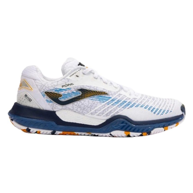 Теннисные кроссовки Joma T.Point 2402, White-Blue обложка Теннисные кроссовки Joma T.Point 2402, White-Blue