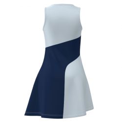 Женское теннисное платье 7/6 Nika Dress, Navy Peony-Ice Melt
