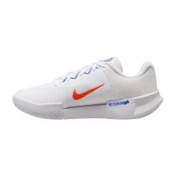 Теннисные кроссовки Nike GP Challenge Pro, White-Hyper Crimson