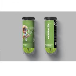Детские теннисные мячи Neva Sport Green (stage 1), коробка