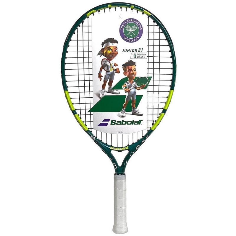 Детская теннисная ракетка Babolat Wimbledon Jr 21 обложка Детская теннисная ракетка Babolat Wimbledon Jr 21