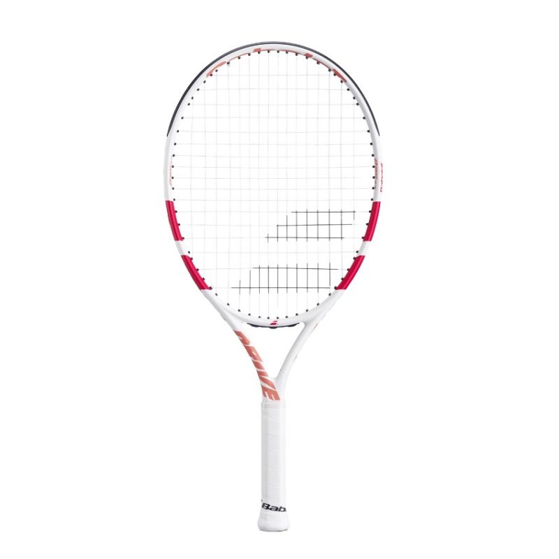 Детская теннисная ракетка Babolat Drive 23, pink-white обложка Детская теннисная ракетка Babolat Drive 23, pink-white