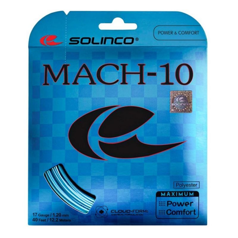 Теннисная струна Solinco Mach-10 обложка Теннисная струна Solinco Mach-10