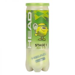 Детские теннисные мячи Head Tip Green в коробке 72 м