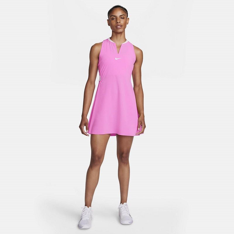 Женское теннисное платье Nike Dri-Fit Advantage Pink