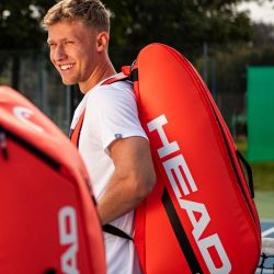Теннисная сумка Head Tour Racquet Bag L, Fluo/Orange