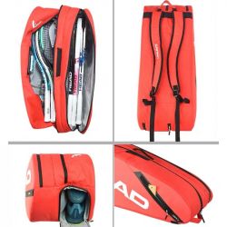 Теннисная сумка Head Tour Racquet Bag L, Fluo/Orange