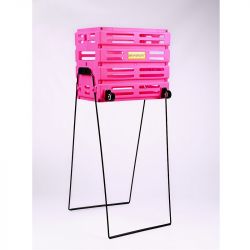 Корзина пластиковая Neva Sport для мячей, с колёсиками