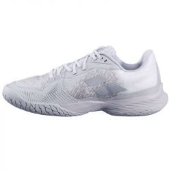 Женские теннисные кроссовки Babolat Jet Mach 3 AC, white\grey