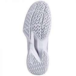 Женские теннисные кроссовки Babolat Jet Mach 3 AC, white\grey