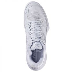 Женские теннисные кроссовки Babolat Jet Mach 3 AC, white\grey