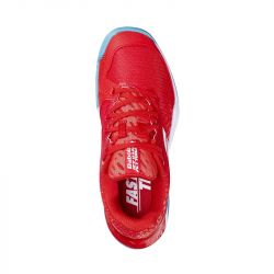Детские теннисные кроссовки Babolat Jet Mach 3 AC, red\white