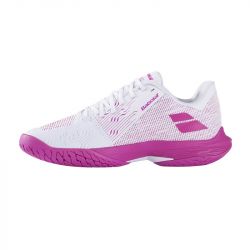 Женские теннисные кроссовки Babolat Jet Tere 2 AC, White/Pink