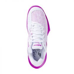 Женские теннисные кроссовки Babolat Jet Tere 2 AC, White/Pink