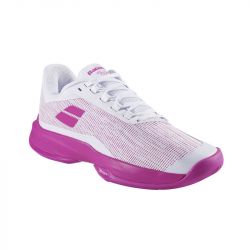 Женские теннисные кроссовки Babolat Jet Tere 2 AC, White/Pink