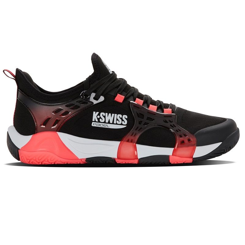 Мужские кроссовки для падела K-Swiss K-Frame Padel, Black/Lava