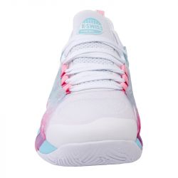 Женские кроссовки для падела K-Swiss K-Frame Padel, White/Blue/Bubblegum