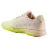 Женские теннисные кроссовки Head Revolt Pro 4.0 Clay, Macadamia/Lime