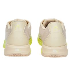 Женские теннисные кроссовки Head Revolt Pro 4.0 Clay, Macadamia/Lime
