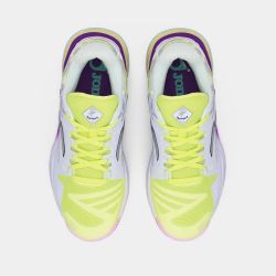 Женские кроссовки для падела Joma Spin Lady, White/Neon Yellow