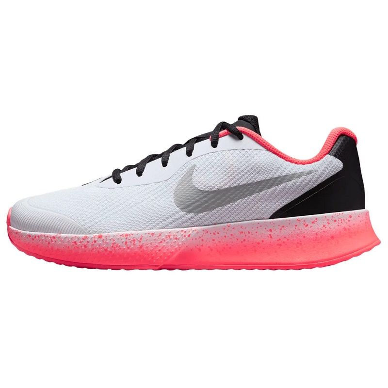 Мужские теннисные кроссовки Nike Vapor Lite 3 HC Premium - White/Hot Lava