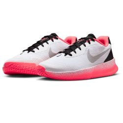 Мужские теннисные кроссовки Nike Vapor Lite 3 HC Premium - White/Hot Lava