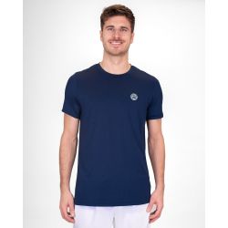 Мужская теннисная футболка Bidi Badu Crew, Dark Blue