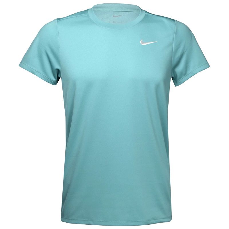 Мужская теннисная футболка Nike Victory, Washed Teal-White
