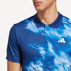 Мужская теннисная футболка-поло Adidas Melbourne Heat Ready