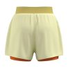 Шорты для девочек 7/6 Poly Shorts, Cream/Orange