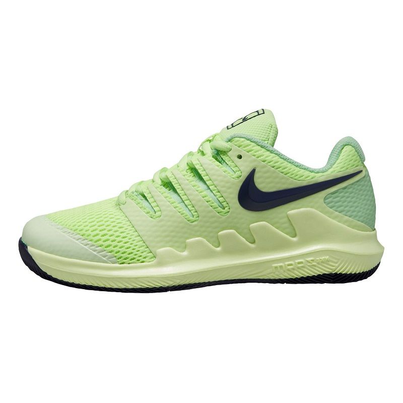 Детские теннисные кроссовки Nike Vapor X Jr, Ghost Green/Barely Volt