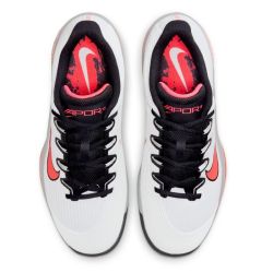 Мужские теннисные кроссовки Nike Court Air Zoom Vapor 12 HC, White/Hot Lava